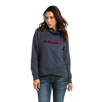 Ariat Womens Real Crossover Sweatshirt (10037573) India Ink