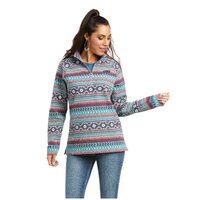 Ariat Womens Real Comfort 1/2 Zip Sweatshirt (10037748) Print