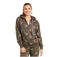 Ariat Womens Ranch And Chill Sweatshirt (10037220) Multi Print