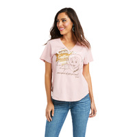 Ariat Womens Cowgirl Coffee Tee (10037291) Zephyr [SD]
