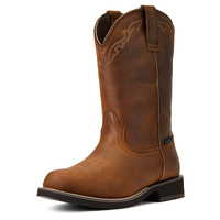 Ariat Womens Delilah Round Toe H2O Boot (10040272) Distressed Brown