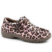 Roper Womens Chillin Shoes (21791969) Pink Leopard  [SD]