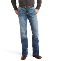 Ariat Mens M5 Low Rise Bootcut Stretch Jeans (10037966) Novato Wyland Medium
