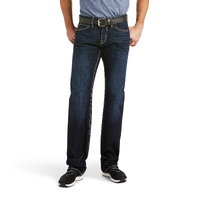 Ariat Mens M7 Rocker Straight Leg Stretch Jeans (10037964) Fairbanks Wyland [SD]