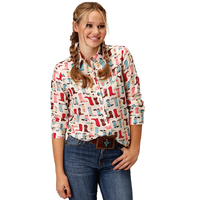 Roper Womens Five Star Collection L/S Shirt (50590454) Print Multi