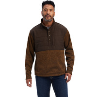 Ariat Mens Caldwell Reinforced Snap Sweater (10041731) Brindlewood [SD]
