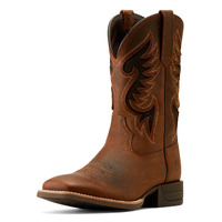Ariat Mens Cowpuncher Venttek Boots (10051035) Brown Oiled Rowdy