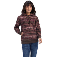 Ariat Womens R.E.A.L. All Over Print Hoodie (10041656) Old West Serape Print [SD]