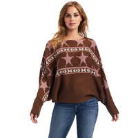 Ariat Womens Lawless Sweater (10041674) Fondue Fudge [SD]