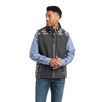 Ariat Mens Chimayo Vernon 2.0 Softshell Vest (10042188) Charcoal [SD]
