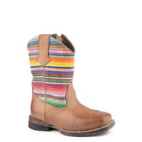 Roper Toddlers Cora Boots (17914240) Serape Tan/Serape Leather