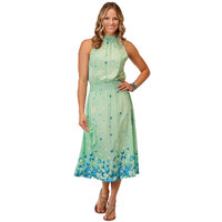 Roper Womens Studio West Collection Sleeveless Dress (57590574) Green