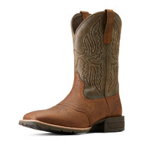 Ariat Mens Hybrid Ranchway Boots (10046987) Earth/Arizona Brown