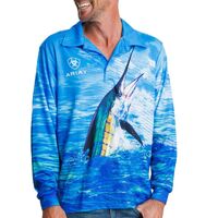 Ariat Unisex L/S Fishing Shirt (2007CLSP) Mr Marlin