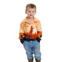 Ariat Childrens L/S Fishing Shirt (3003CLSP) Country Kids