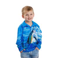 Ariat Childrens L/S Fishing Shirt (4006CLSP) Mr Marlin
