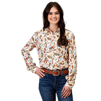 Roper Womens Five Star Collection L/S Shirt (50590036) Print Multi
