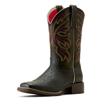 Ariat Womens Buckley Western Boots (10050885) Black Blanket Emboss/Limousine Black