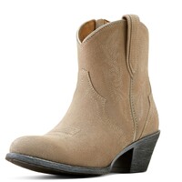 Ariat Womens Harlan Western Boots (10051055) Granite Grey Suede