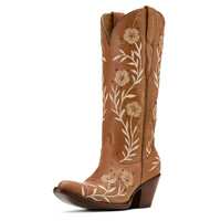 Ariat Womens Romance Western Boots (10061311) Soft Honey Tan [SD]