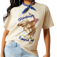 Ariat Womens Heritage S/S Tee (10054552) Ancient Scroll