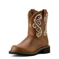 Ariat Womens Fatbaby Heritage Lilah Western Boots (10063975) Basic Bark [SD]