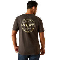 Ariat Mens Explore Circle S/S Tee (10058899) Vintage Black