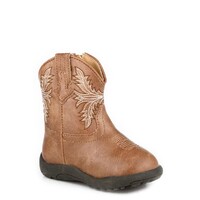 Roper Infants Cowbaby Luke Western Boots (16191691) Tan