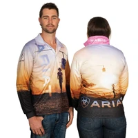 Ariat Unisex L/S Fishing Shirt (1008CLSP) Outback Cowgirl