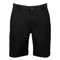 Jonsson Mens Actionfit Ripstop Stretch Shorts (S1706R) Black [GD]
