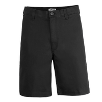 Jonsson Mens Flat Front Chino Shorts (SA1713) Black [GD]