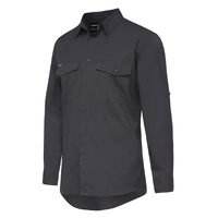 KingGee Workcool 2 L/S Shirt (K14820) Charcoal