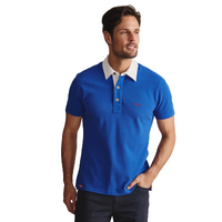 S.Kidman Mens Fitzroy Polo (1POM00009) Mid Blue
