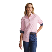 S.Kidman Womens Lennard Full Button L/S Dress Shirt (1SHW00015) Pale Pink