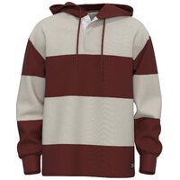 Levi's Mens Fillmore Rugby Hoodie (A2033-0001) Filmore Block Fired Brick [SD]