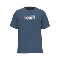 Levi's Mens SS Relaxed Fit Tee Core Poster (16143-0142) Sunset Blue [SD]