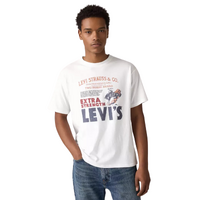 Levi's Mens Vintage Fit S/S Graphic Tee (87373-0225) Archival Poster White