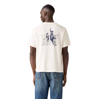 Levi's Mens Relaxed Fit S/S Tee (16143-1681) Serif Cowboy Egret