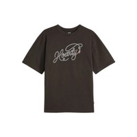 Levi's Womens Howdy Script S/S Tabor Tee (001MX-0008) Pirate Black