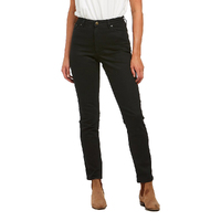Lee Riders Womens Classic High Slim Flat Jeans (R551787) Black