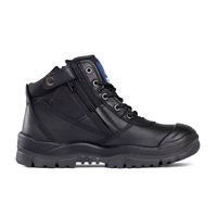 Mongrel Zip Sider Safety Boots (461020) Black