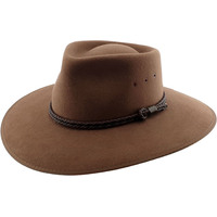 Statesman Countryman Wool Felt Hat (S0060472) Light Brown