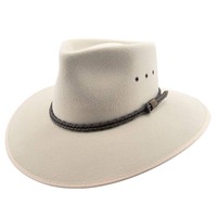Statesman Countryman Wool Felt Hat (S0066671) Silver Belly