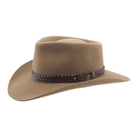 Statesman Murchison River Wool Felt Hat (S0616670) Riverstone