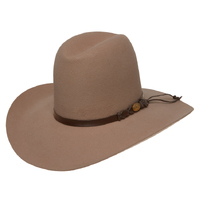 Statesman Wallaroo Fur Felt Hat (S0316578) Sand [GD]
