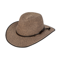 ooGee Bombala Cowboy Hat (AP003) Burnt Clove