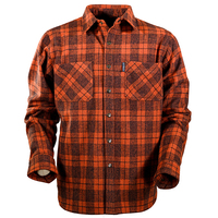 Outback Trading Mens Clyde Big Shirt (42667) Burnt Orange [SD]