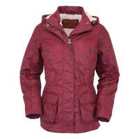 Outback Trading Womens Adelaide Oilskin Jacket (2185) Berry