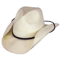 Outback Trading Longreach Straw Hat (15141) Ivory