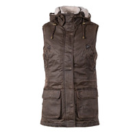Outback Trading Womens Woodbury Vest (29689) Brown 
